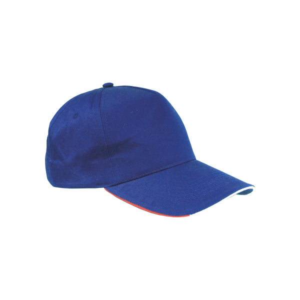 cappellini personalizzati in cotone colore royal_royal 1182022 VAR03