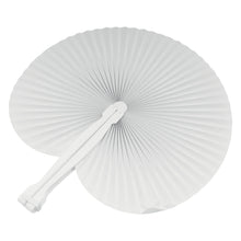 Carica l&#39;immagine nel visualizzatore di Gallery, ventagli da personalizzare in plastica colore bianco_bianco 1182149 VAR02
