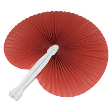 Carica l&#39;immagine nel visualizzatore di Gallery, ventagli personalizzabili in plastica colore rosso_rosso 1182149 VAR04
