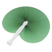 Carica l&#39;immagine nel visualizzatore di Gallery, ventagli promozionali in plastica colore verde_verde 1182149 VAR07
