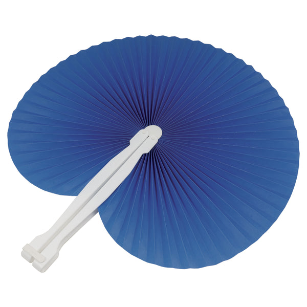 ventagli personalizzati in plastica colore royal_royal 1182149 VAR08