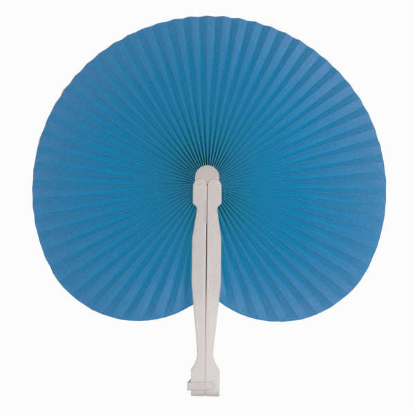 Carica l&#39;immagine nel visualizzatore di Gallery, ventagli pubblicitari in plastica colore celeste_azzurro 1182149 DET02
