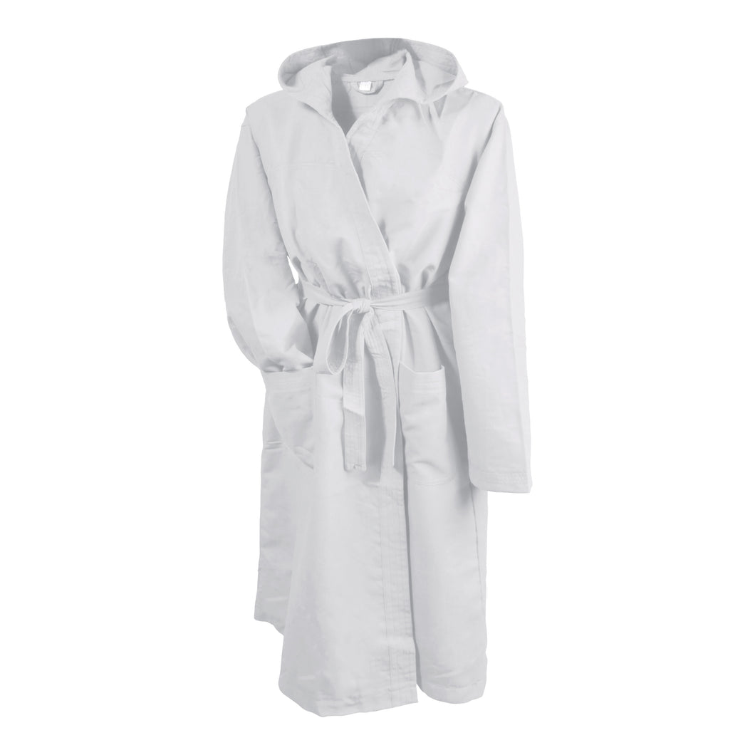 accappatoi da personalizzare in poliestere colore bianco_bianco 1182154 VAR01