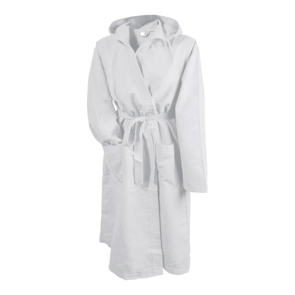 accappatoi da personalizzare in poliestere colore bianco_bianco 1182154 VAR01