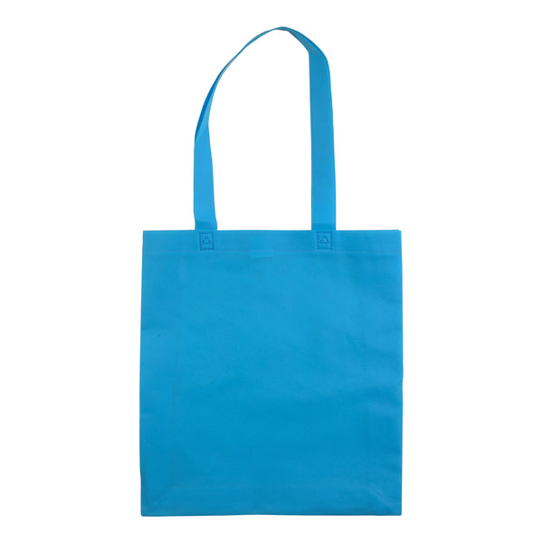 Carica l&#39;immagine nel visualizzatore di Gallery, borse stampate con logo in tnt colore celeste_azzurro 1182824 DET02
