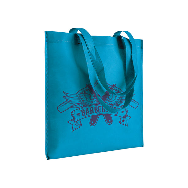Carica l&#39;immagine nel visualizzatore di Gallery, borse stampate con logo in tnt colore celeste_azzurro 1182824 DET02
