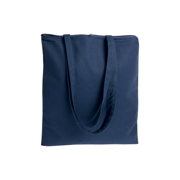 Carica l&#39;immagine nel visualizzatore di Gallery, shopper personalizzate in cotone colore blu_blu 1182841 DET04
