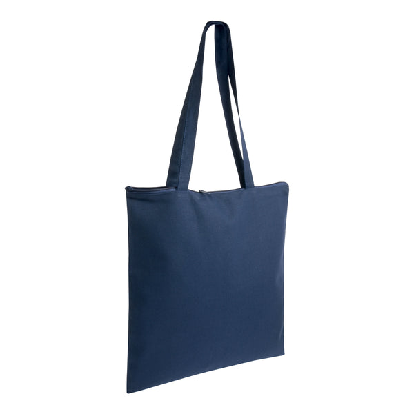 Carica l&#39;immagine nel visualizzatore di Gallery, shopper personalizzate in cotone colore blu_blu 1182841 DET04
