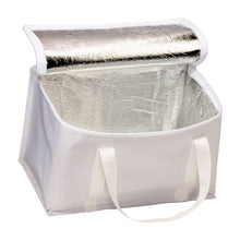 Carica l&#39;immagine nel visualizzatore di Gallery, sacche frigo e borse termiche da personalizzare in poliestere colore bianco_bianco 1182850 DET02
