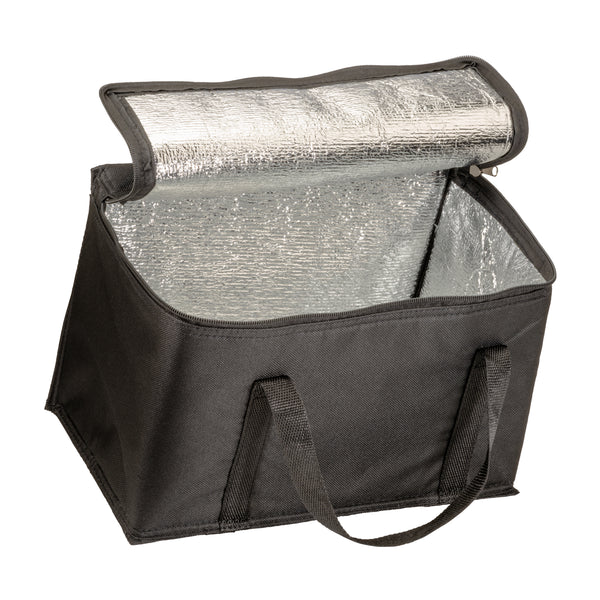 Carica l&#39;immagine nel visualizzatore di Gallery, borse frigo e sacche termiche personalizzate in poliestere colore nero_nero 1182850 DET02
