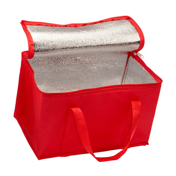 Carica l&#39;immagine nel visualizzatore di Gallery, borse frigo e sacche termiche promozionali in poliestere colore rosso_rosso 1182850 DET02
