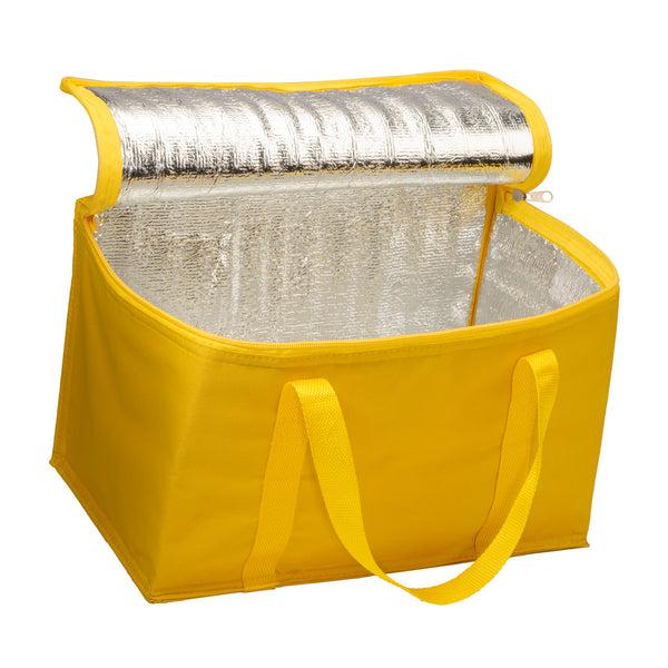 Carica l&#39;immagine nel visualizzatore di Gallery, sacche frigo e borse termiche personalizzabili in poliestere colore giallo_giallo 1182850 DET02
