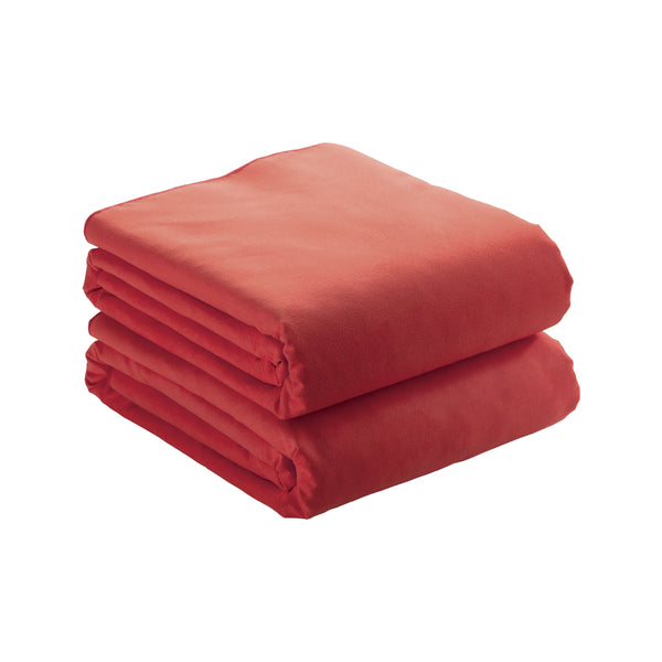 asciugamani personalizzabili in poliestere colore rosso_rosso 1183132 VAR06