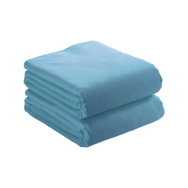 asciugamani pubblicitari in poliestere colore celeste_azzurro 1183132 VAR05