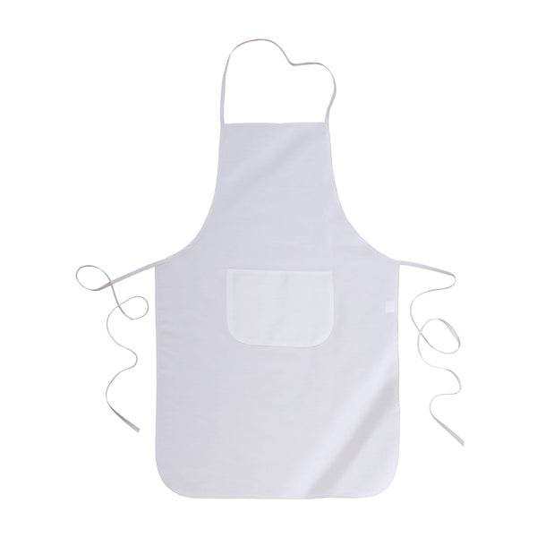 grembiuli e cappelli chef da personalizzare in cotone colore bianco_bianco 1183186 VAR01