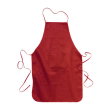 Carica l&#39;immagine nel visualizzatore di Gallery, grembiuli e cappelli chef personalizzabili in cotone colore rosso_rosso 1183188 VAR03
