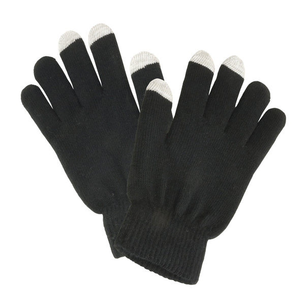 sciarpe e guanti personalizzate in acrilico colore nero_nero 1184021 VAR01