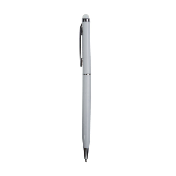 Carica l'immagine nel visualizzatore di Gallery, penne touchscreen per tablet da personalizzare in metallo colore bianco_bianco 1184557 DET01
