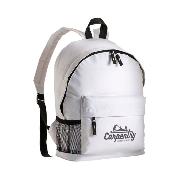 Carica l&#39;immagine nel visualizzatore di Gallery, zaini sportivi da personalizzare in poliestere colore bianco_bianco 1184818 DET02
