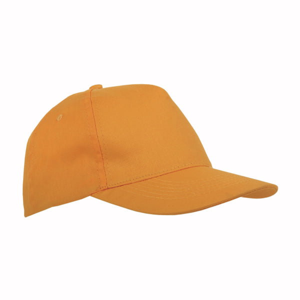 cappellini promozionali in cotone colore arancione_arancione 1185032 VAR06