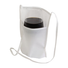 Carica l&#39;immagine nel visualizzatore di Gallery, portabicchieri e sottobicchieri da personalizzare in tnt colore bianco_bianco 1185131 VAR02
