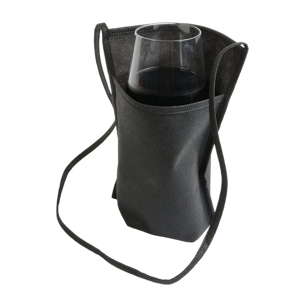portabicchieri e sottobicchieri personalizzati in tnt colore nero_nero 1185131 VAR01