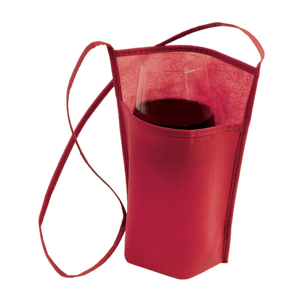 Carica l&#39;immagine nel visualizzatore di Gallery, portabicchieri e sottobicchieri personalizzabili in tnt colore rosso_rosso 1185131 DET01
