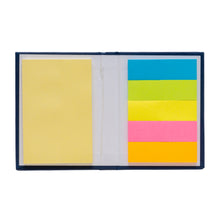 Carica l&#39;immagine nel visualizzatore di Gallery, post-it memo ed evidenziatori personalizzati in cartone colore blu_blu 1185141 DET01

