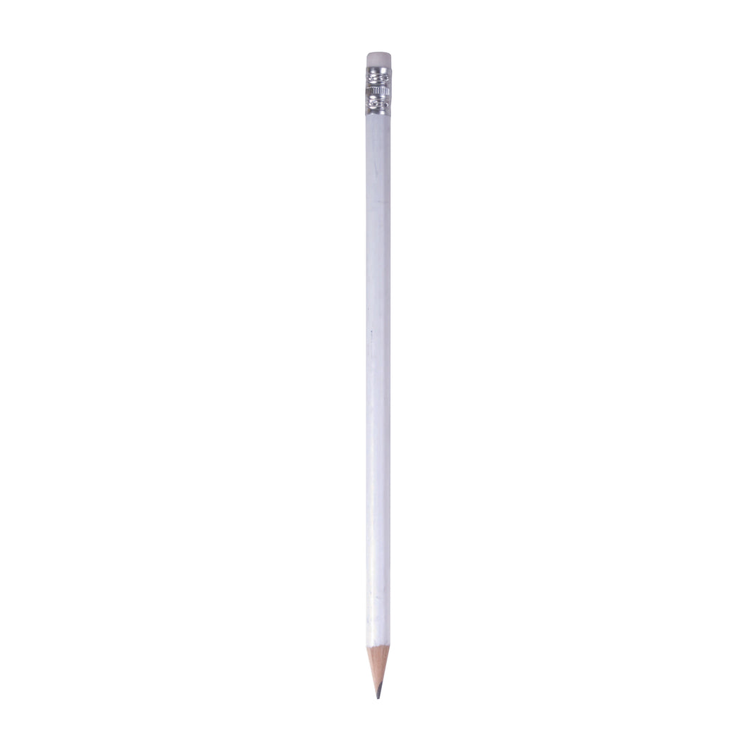 matite e portamine da personalizzare in legno colore bianco_bianco 1185530 VAR03