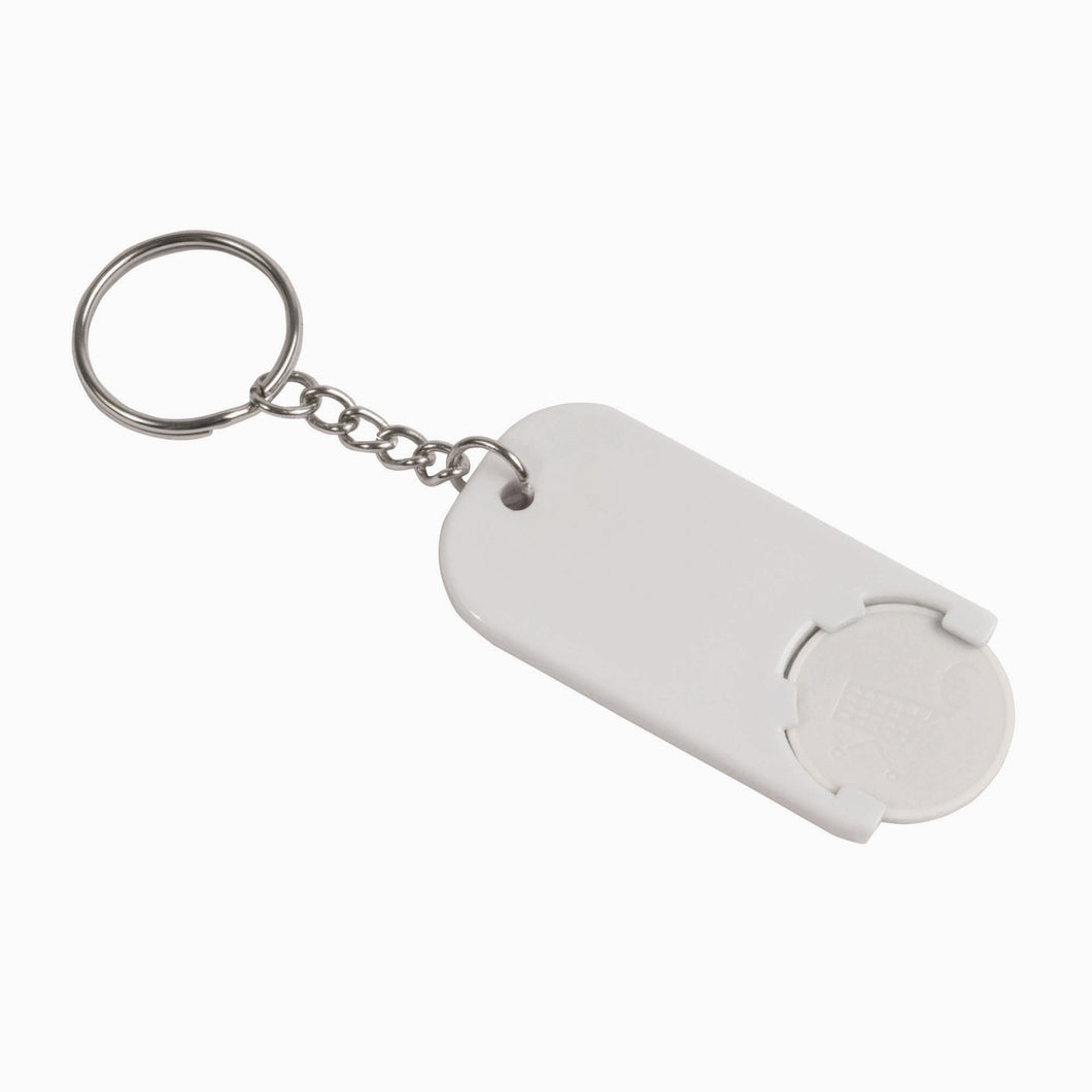 portachiavi da personalizzare in plastica colore bianco_bianco 1185624 VAR02