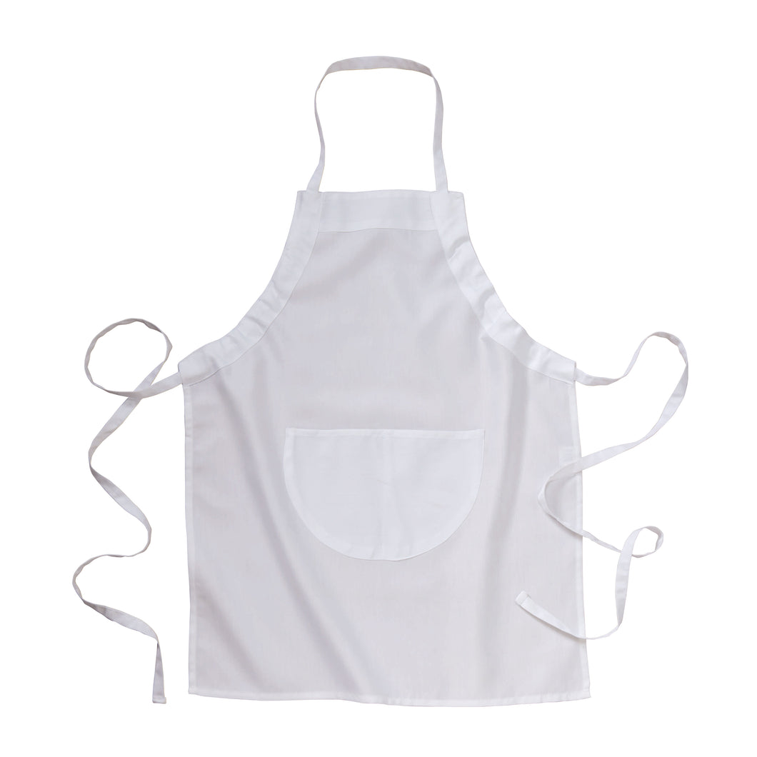 grembiuli e cappelli chef da personalizzare in cotone 30% colore bianco_bianco 1186129 VAR02