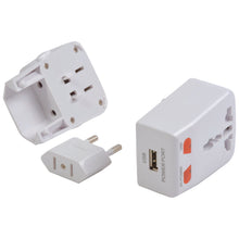 Carica l&#39;immagine nel visualizzatore di Gallery, accessori da viaggio da personalizzare in plastica colore bianco_bianco 1186166 DET02

