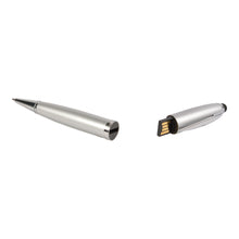 Carica l&#39;immagine nel visualizzatore di Gallery, penne USB pubblicitarie in plastica colore argento_argento 1186539 DET02
