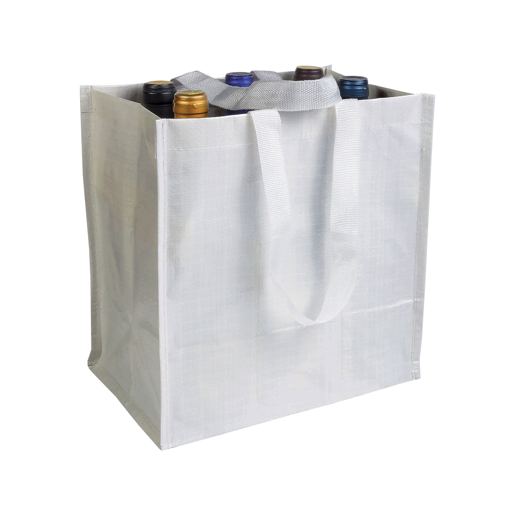 borse porta bottiglia da personalizzare in pp colore bianco_bianco 1186828 VAR01