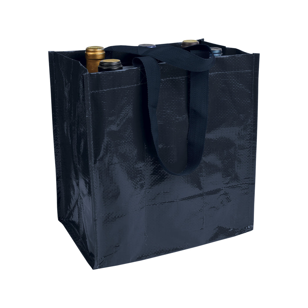 borse porta bottiglia personalizzate in pp colore blu_blu 1186828 VAR02