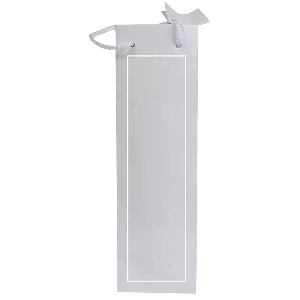 Carica l&#39;immagine nel visualizzatore di Gallery, borse porta bottiglia da personalizzare in carta colore bianco_bianco 1186839 DET02
