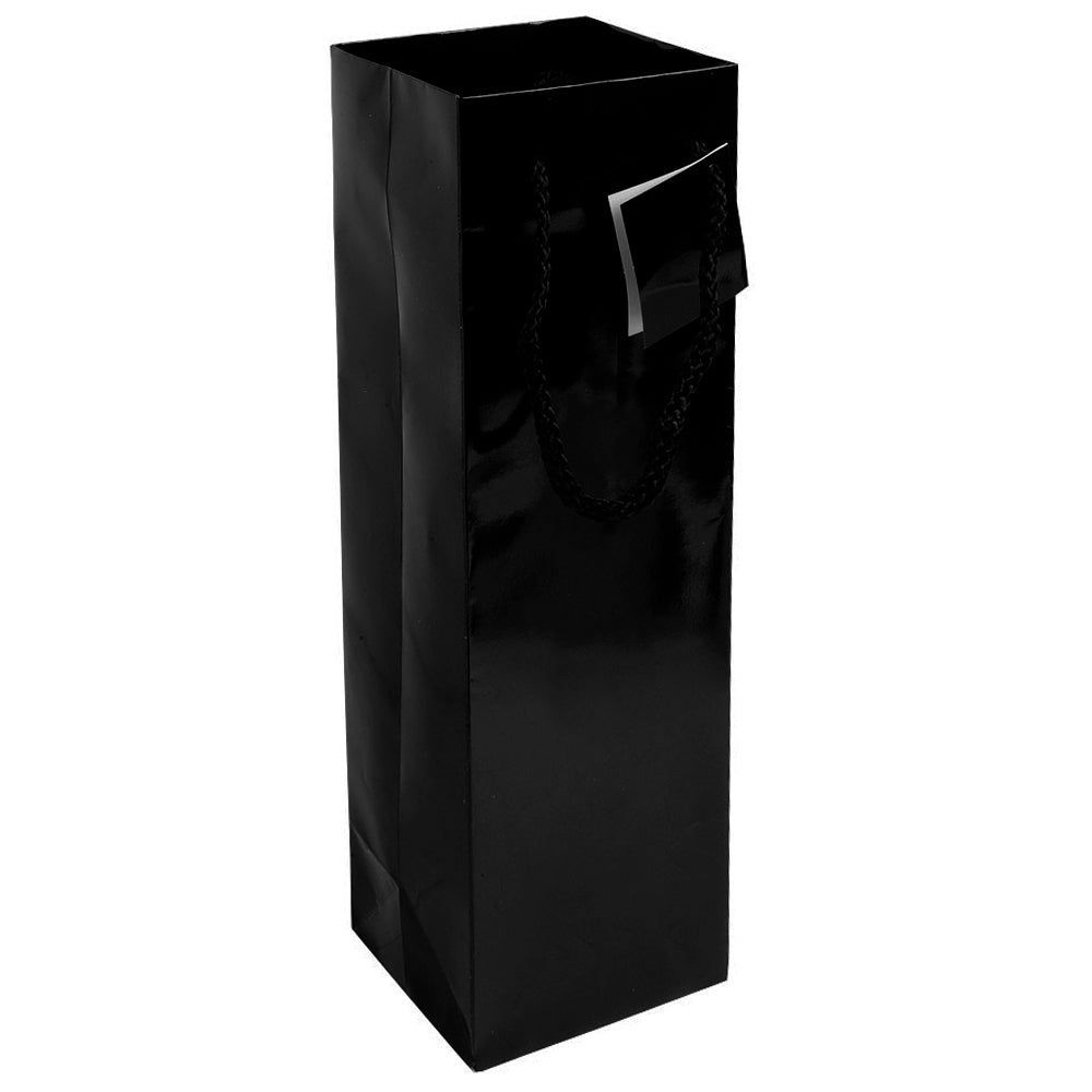 borse porta bottiglia personalizzate in carta colore nero_nero 1186839 VAR01