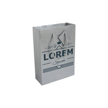 Carica l&#39;immagine nel visualizzatore di Gallery, shopper pubblicitarie in carta colore argento_argento 1186840 DET01
