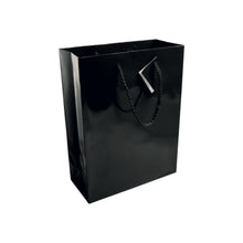 Carica l&#39;immagine nel visualizzatore di Gallery, borse personalizzate in carta colore nero_nero 1186841 VAR01
