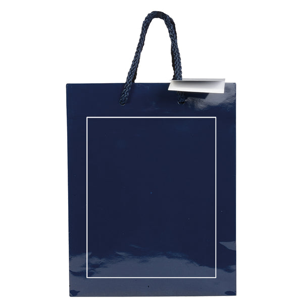 Carica l&#39;immagine nel visualizzatore di Gallery, shopper personalizzate in carta colore blu_blu 1186841 DET02
