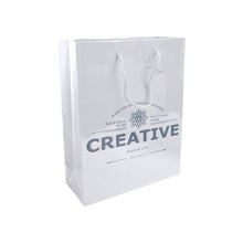Carica l&#39;immagine nel visualizzatore di Gallery, borse shopper da personalizzare in carta colore bianco_bianco 1186842 DET01
