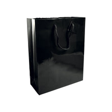 Carica l&#39;immagine nel visualizzatore di Gallery, shopper personalizzate in carta colore nero_nero 1186842 VAR01
