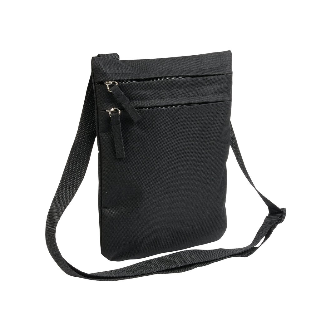 borse a tracolla personalizzate in poliestere colore nero_nero 1186847 VAR02