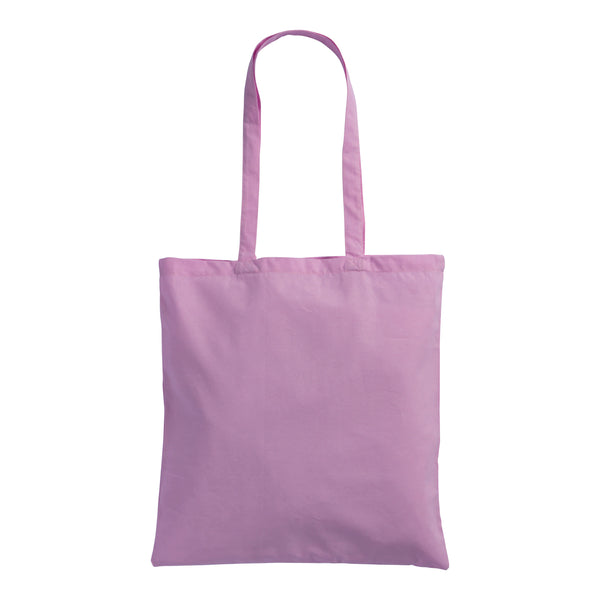 Carica l&#39;immagine nel visualizzatore di Gallery, shopper stampate con logo in cotone colore rosa_rosa 1186862 DET03
