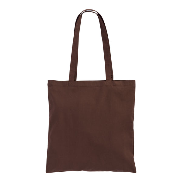 Carica l&#39;immagine nel visualizzatore di Gallery, borse shopper stampate con logo in cotone colore marrone_marrone 1186862 DET03
