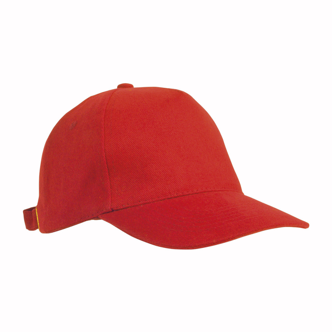 cappellini personalizzabili in cotone colore rosso_rosso 1187019 VAR04