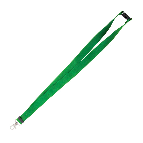 Carica l&#39;immagine nel visualizzatore di Gallery, portabadge promozionali in poliestere colore verde_verde 1187148 DET01
