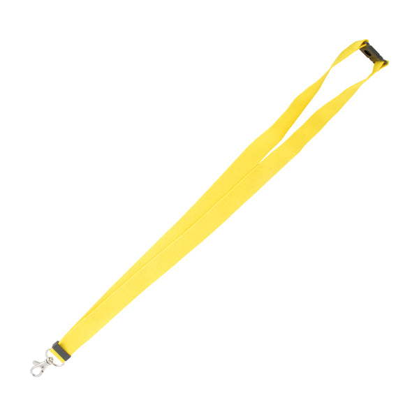 Carica l&#39;immagine nel visualizzatore di Gallery, portabadge personalizzabili in poliestere colore giallo_giallo 1187148 DET01
