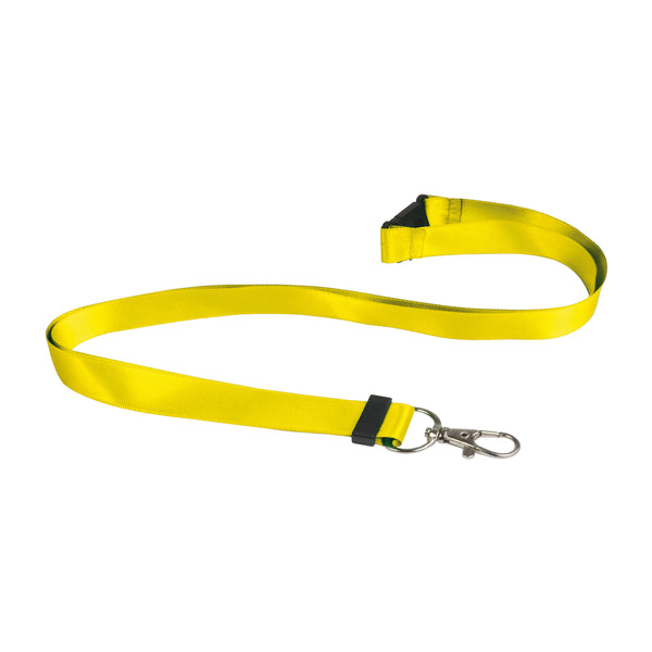 portabadge personalizzabili in poliestere colore giallo_giallo 1187148 VAR06