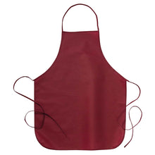 Carica l&#39;immagine nel visualizzatore di Gallery, grembiuli e cappelli chef stampati con logo in tnt colore bordeaux_bordeaux 1187165 VAR05
